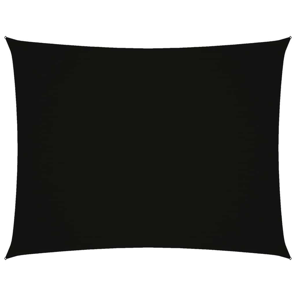 Vidaxl zonnescherm rechthoekig 3x6 m oxford stof zwart