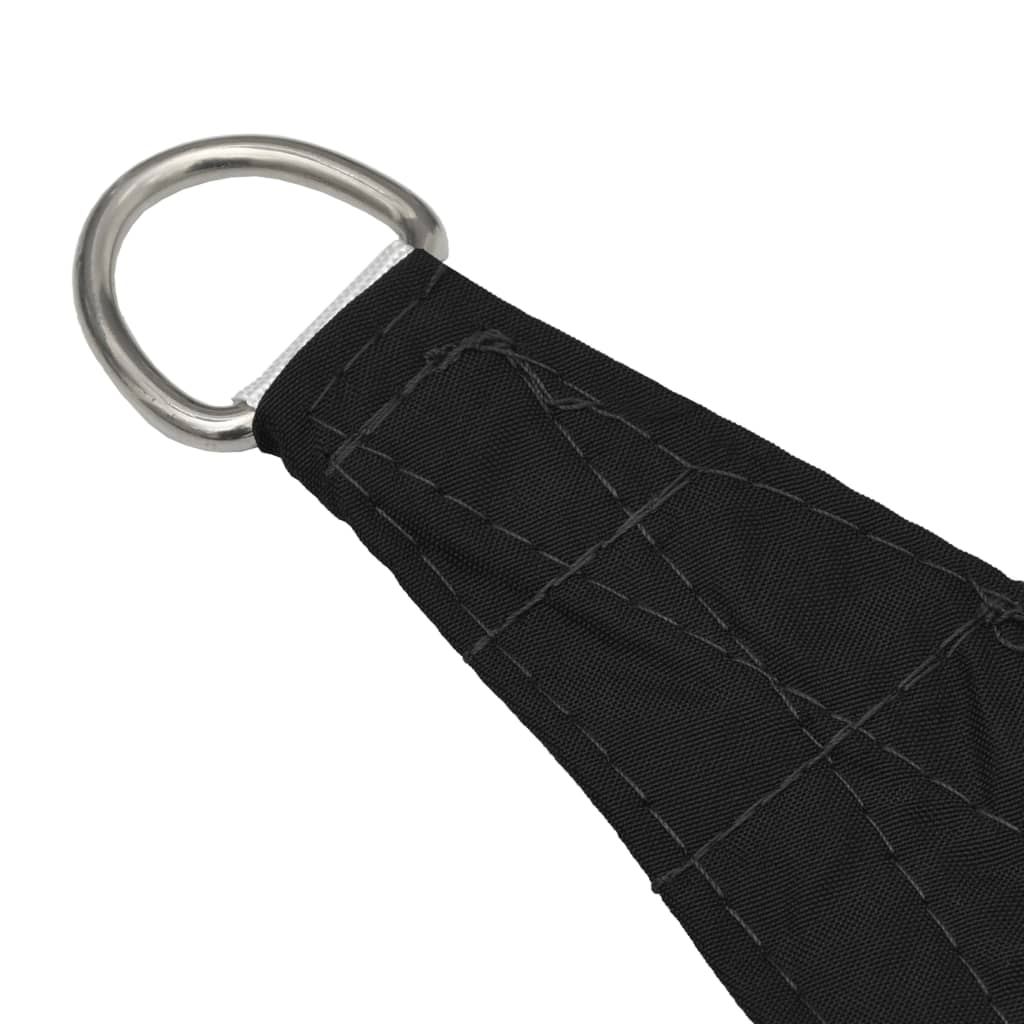 VidaXL Zonnescherm rechthoekig 3,5x4,5 m oxford stof zwart