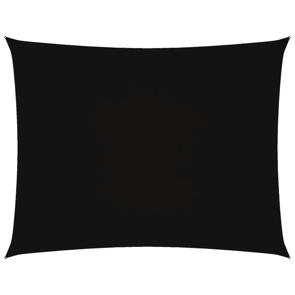 Vidaxl zonnescherm rechthoekig 3,5x5 m oxford stof zwart