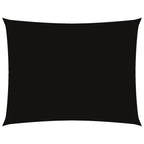 Vidaxl zonnescherm rechthoekig 4x5 m oxford stof zwart