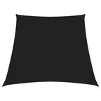 Vidaxl zonnezeil trapezium 3 5x4 m oxford stof zwart