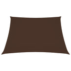 Vidaxl zonnescherm vierkant 4,5x4,5 m oxford stof bruin