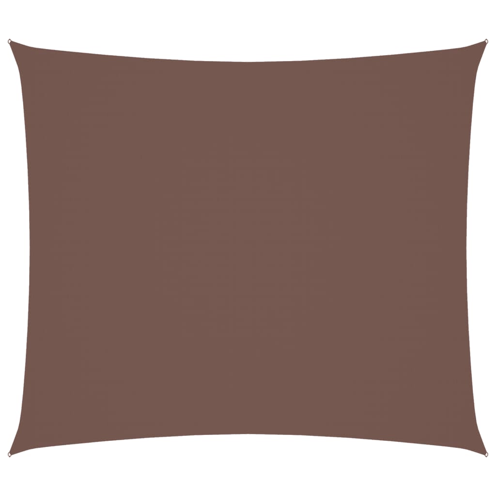 Vidaxl zonnescherm rechthoekig 2x2,5 m oxford stof bruin