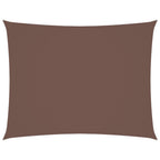 Vidaxl zonnescherm rechthoekig 2,5x4 m oxford stof bruin