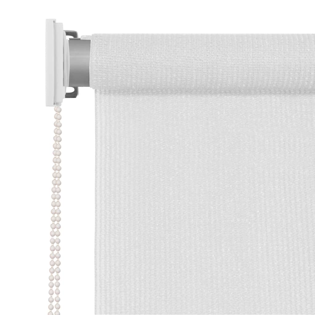 VidaXL Rolgordijn voor buiten 60x140 cm HDPE wit