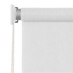 VidaXL Rolgordijn voor buiten 60x140 cm HDPE wit