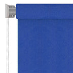 VidaXL Rolgordijn voor buiten 160x140 cm HDPE blauw