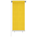 Vidaxl rolgordijn voor buiten 60x140 cm hdpe geel