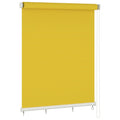 VidaXL Rolgordijn voor buiten 220x140 cm geel