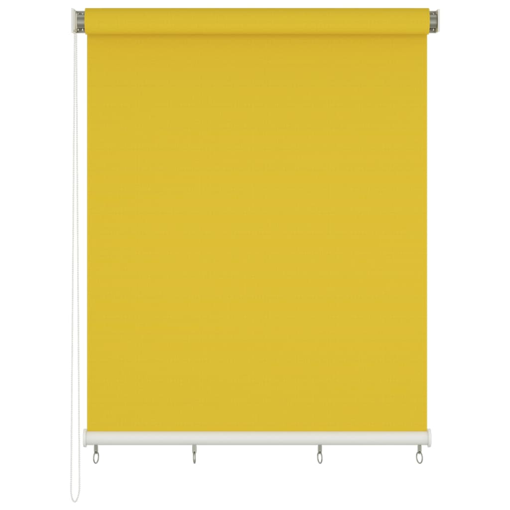 VidaXL Rolgordijn voor buiten 220x140 cm geel