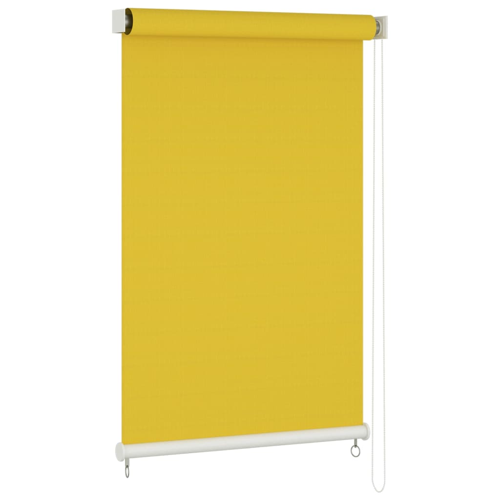 VidaXL Rolgordijn voor buiten 140x230 cm geel