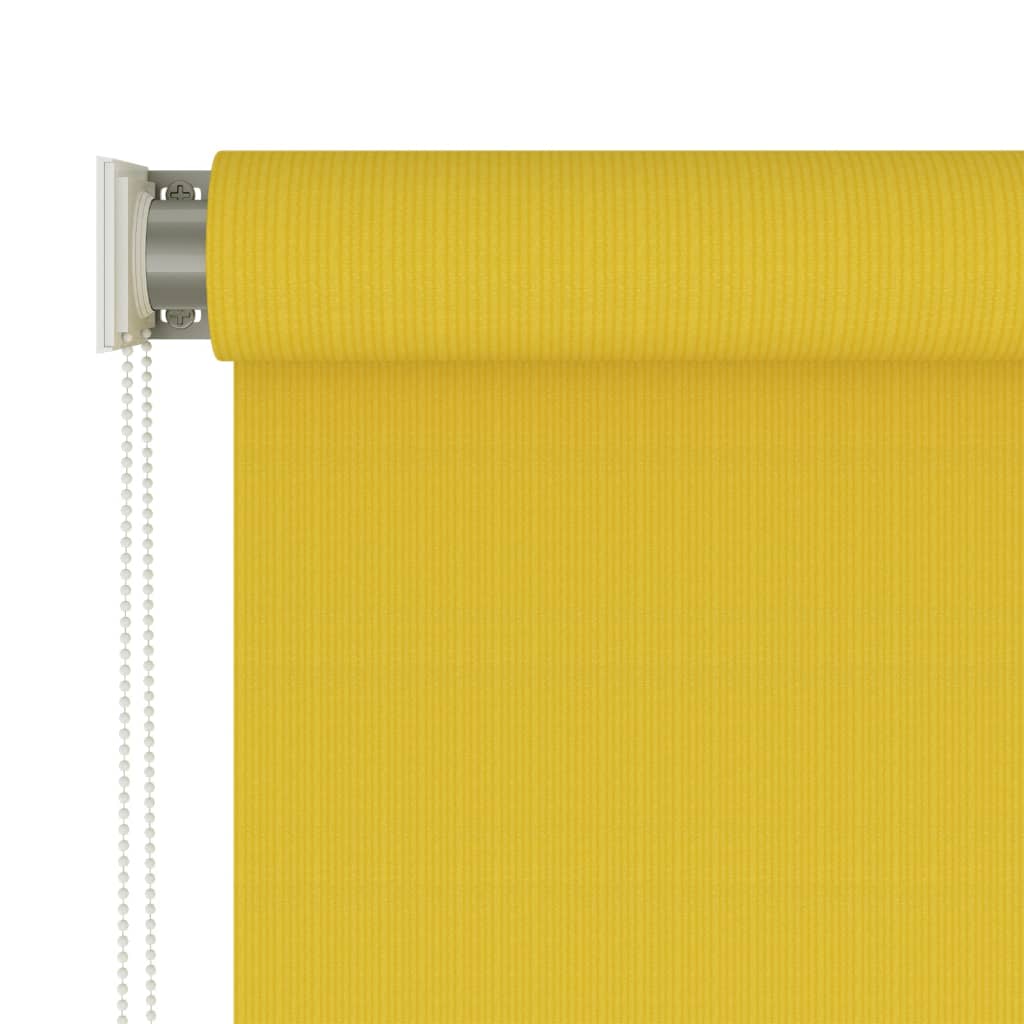 VidaXL Rolgordijn voor buiten 140x230 cm geel