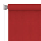 VidaXL Rolgordijn voor buiten 80x140 cm HDPE rood