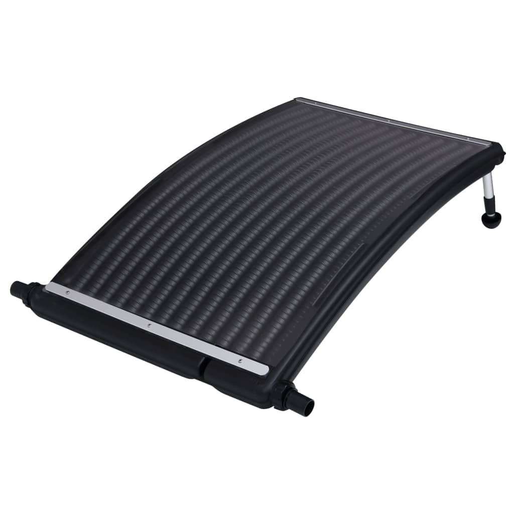 Vidaxl zwembadverwarmingspaneel solar gebogen 110x65 cm