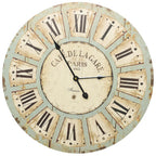 Vidaxl wandklok 60 cm mdf meerkleurig
