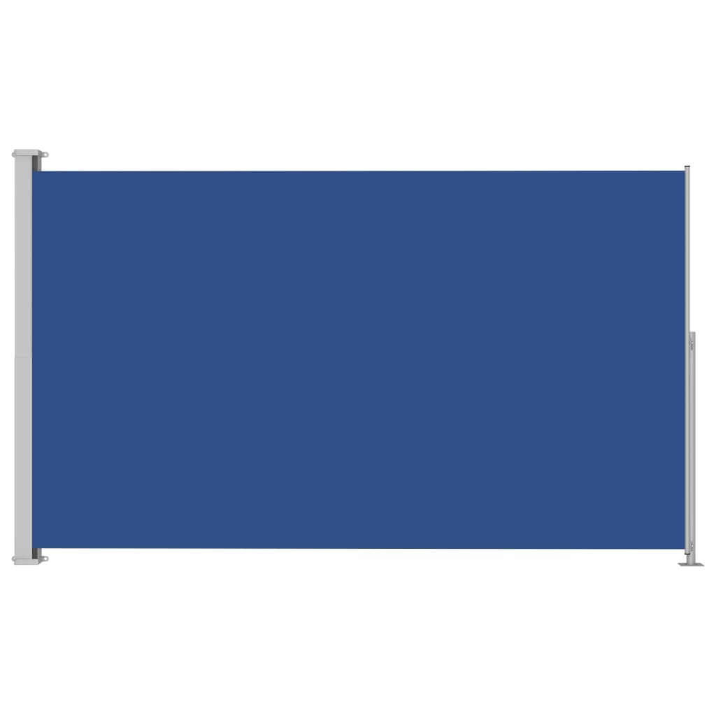 Vidaxl tuinscherm uittrekbaar 180x300 cm blauw