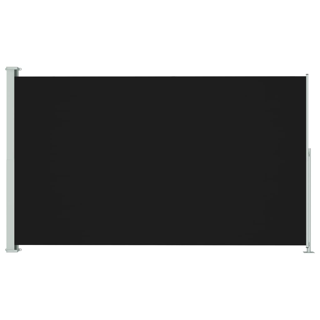 Vidaxl tuinscherm uittrekbaar 200x300 cm zwart