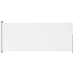 Vidaxl tuinscherm uittrekbaar 200x500 cm crème