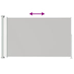 Vidaxl tuinscherm uittrekbaar 220x300 cm crème