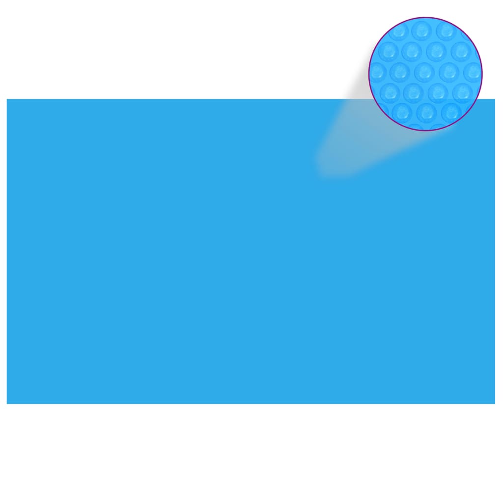 Vidaxl zwembadhoes rechthoekig 800x500 cm pe blauw