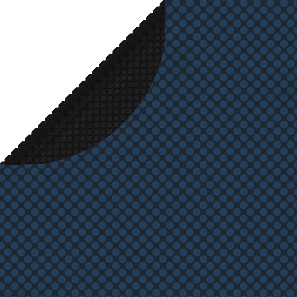 Vidaxl zwembadfolie solar drijvend 300 cm pe zwart en blauw