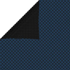 Vidaxl zwembadfolie solar drijvend 600x300 cm pe zwart en blauw