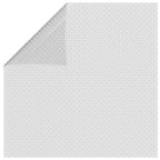 Vidaxl zwembadfolie solar drijvend 260x160 cm pe grijs