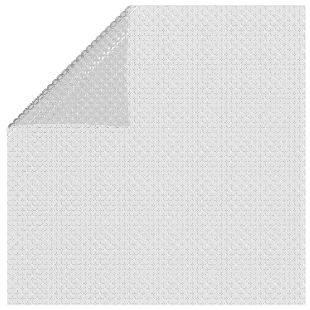 VidaXL Zwembadfolie solar drijvend 1000x600 cm PE grijs