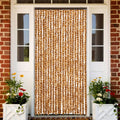 Vidaxl vliegengordijn 90x220 cm chenille oker en wit