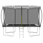 VidaXL Trampolineset rechthoekig 150 kg 335x244x90 cm