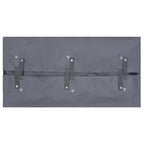 Vidaxl tuinwagenvoering 81x41x40 cm stof donkergrijs