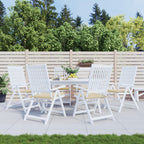 Vidaxl tuinstoelkussens 6 st 40x40x4 cm oxford stof beige