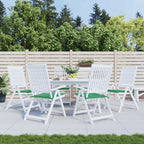 Vidaxl tuinstoelkussens 6 st 40x40x3 cm oxford stof groen
