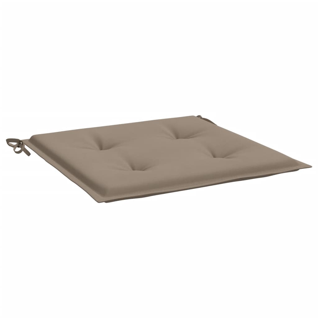 Vidaxl tuinstoelkussens 6 st 40x40x4 cm oxford stof taupe
