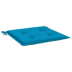 Vidaxl tuinstoelkussens 6 st 50x50x4 cm oxford stof blauw