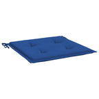 Vidaxl tuinstoelkussens 4 st 50x50x4 cm oxford stof koningsblauw