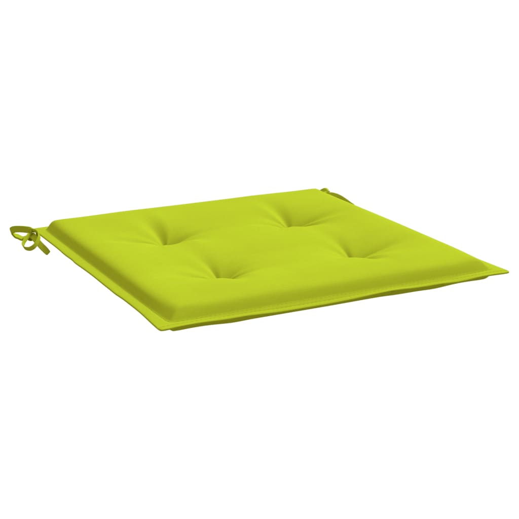 Vidaxl tuinstoelkussens 2 st 50x50x4 cm oxford stof felgroen