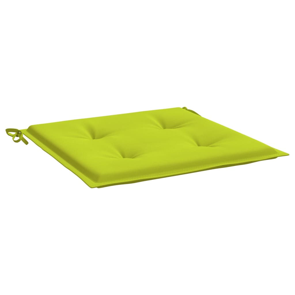Vidaxl tuinstoelkussens 6 st 50x50x4 cm oxford stof felgroen