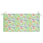 Vidaxl tuinbankkussen 100x50x3 cm oxford stof bladpatroon