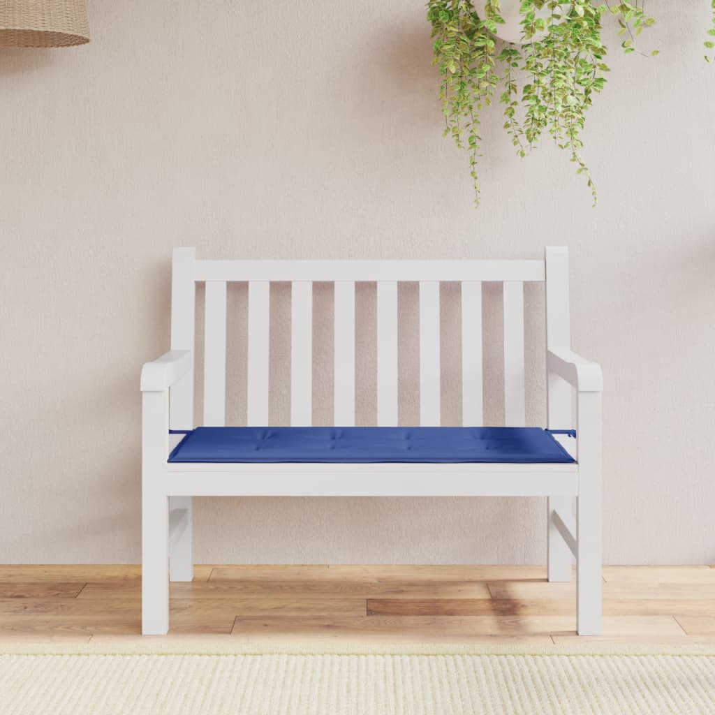 Vidaxl tuinbankkussen 120x50x4 cm oxford stof koningsblauw