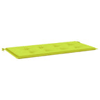 Vidaxl tuinbankkussen 120x50x4 cm oxford stof felgroen
