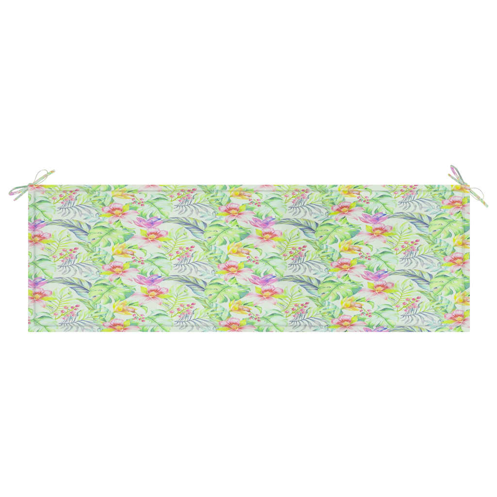 Vidaxl tuinbankkussen 150x50x3 cm oxford stof bladpatroon
