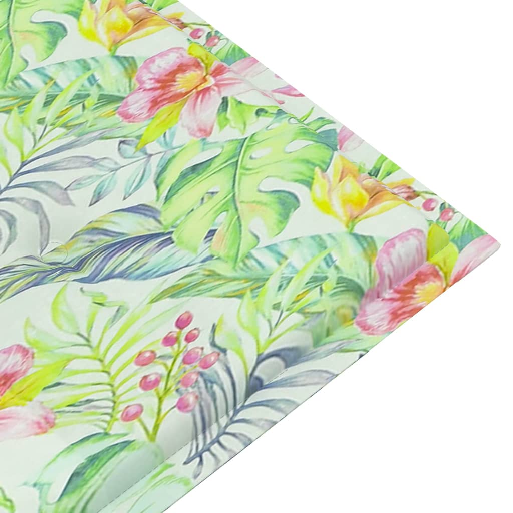 Vidaxl tuinbankkussen 150x50x3 cm oxford stof bladpatroon