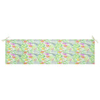 VidaXL Tuinbankkussen 180x50x3 cm oxford stof bladpatroon