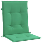 Vidaxl tuinstoelkussens 6 st 100x50x3 cm oxford stof groen