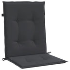 Vidaxl tuinstoelkussens 6 st 100x50x3 cm oxford stof zwart