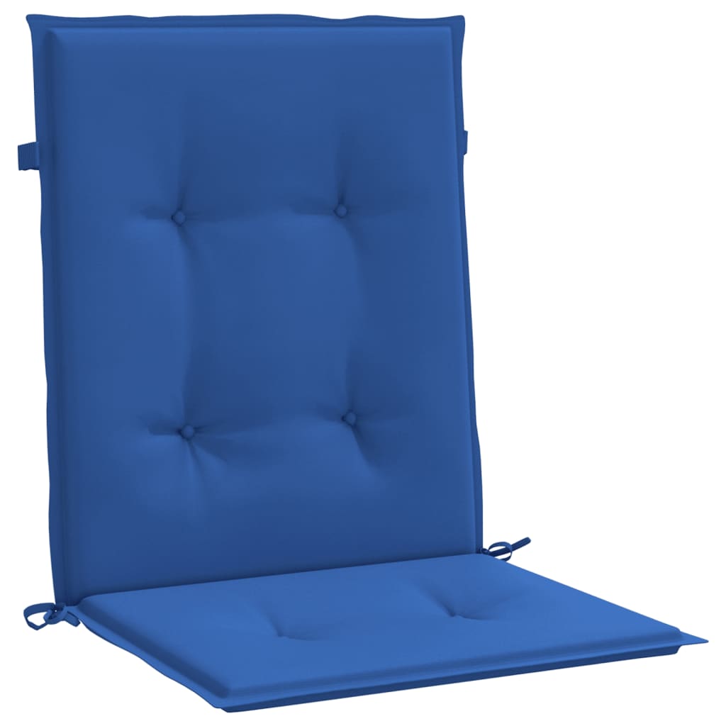Vidaxl tuinstoelkussens 2 st 100x50x3 cm oxford stof koningsblauw