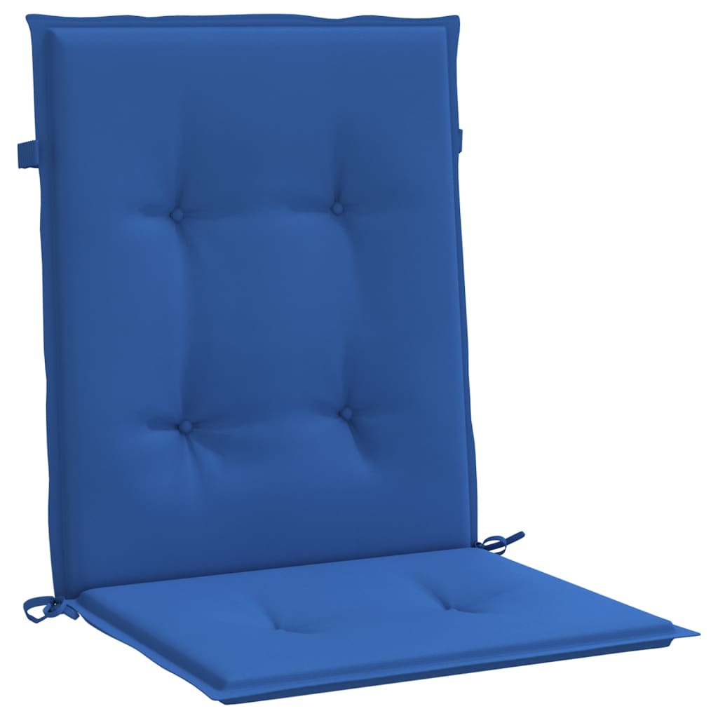 Vidaxl tuinstoelkussens 4 st 100x50x3 cm oxford stof koningsblauw