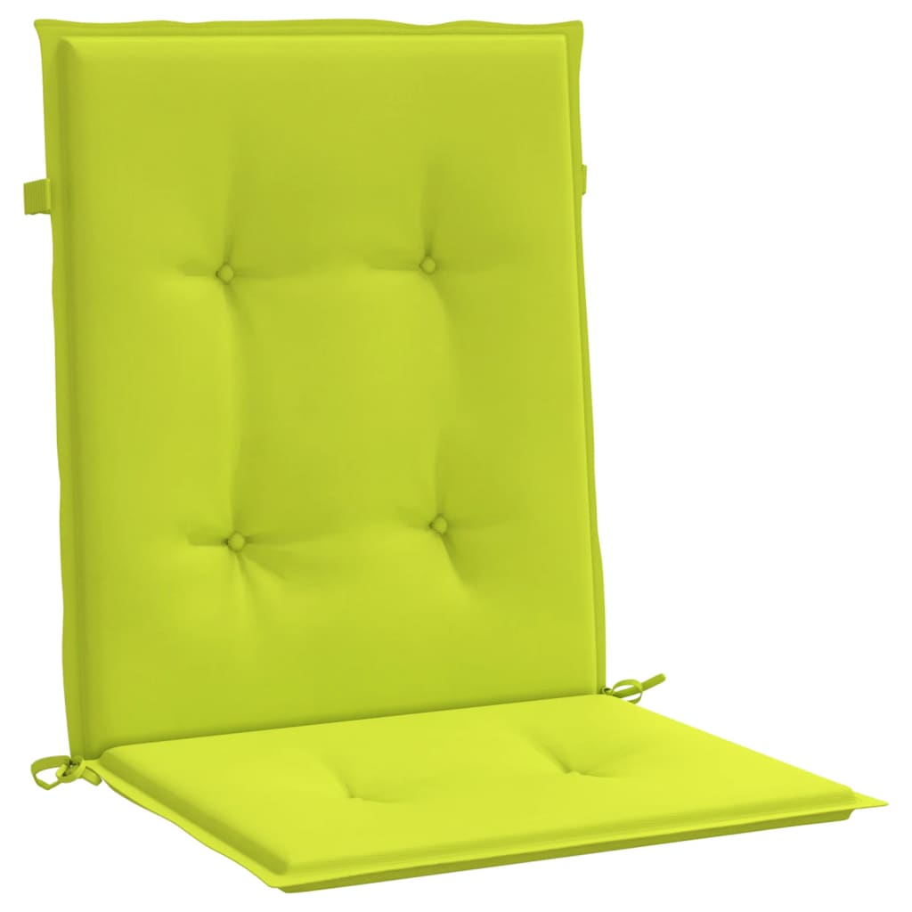 Vidaxl tuinstoelkussens 6 st 100x50x3 cm oxford stof heldergroen