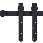 Vidaxl ophangset voor minischuifdeur 152 cm koolstofstaal